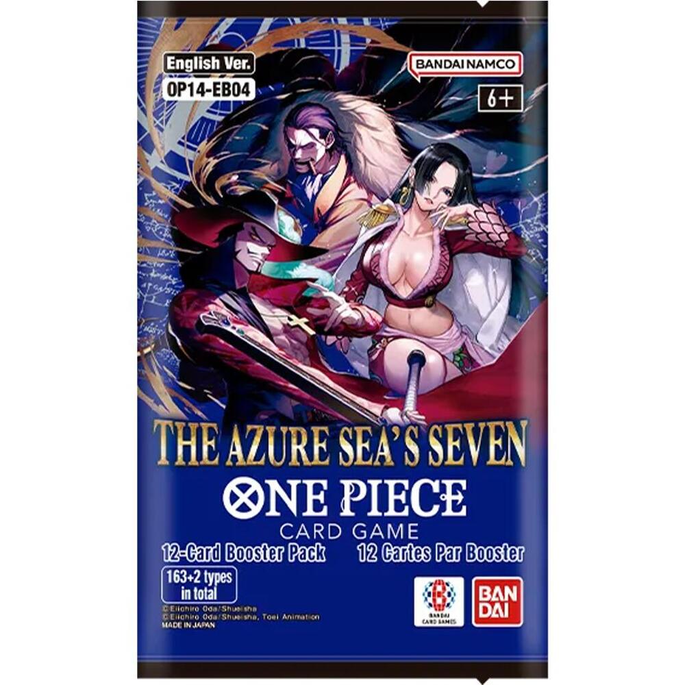 One Piece 2026 - The Azure Sea's Seven: Sleeved Booster Pack